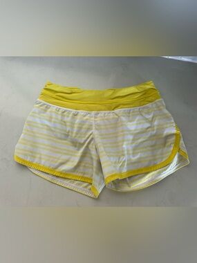 Lulu Lemon Striped Shorts
